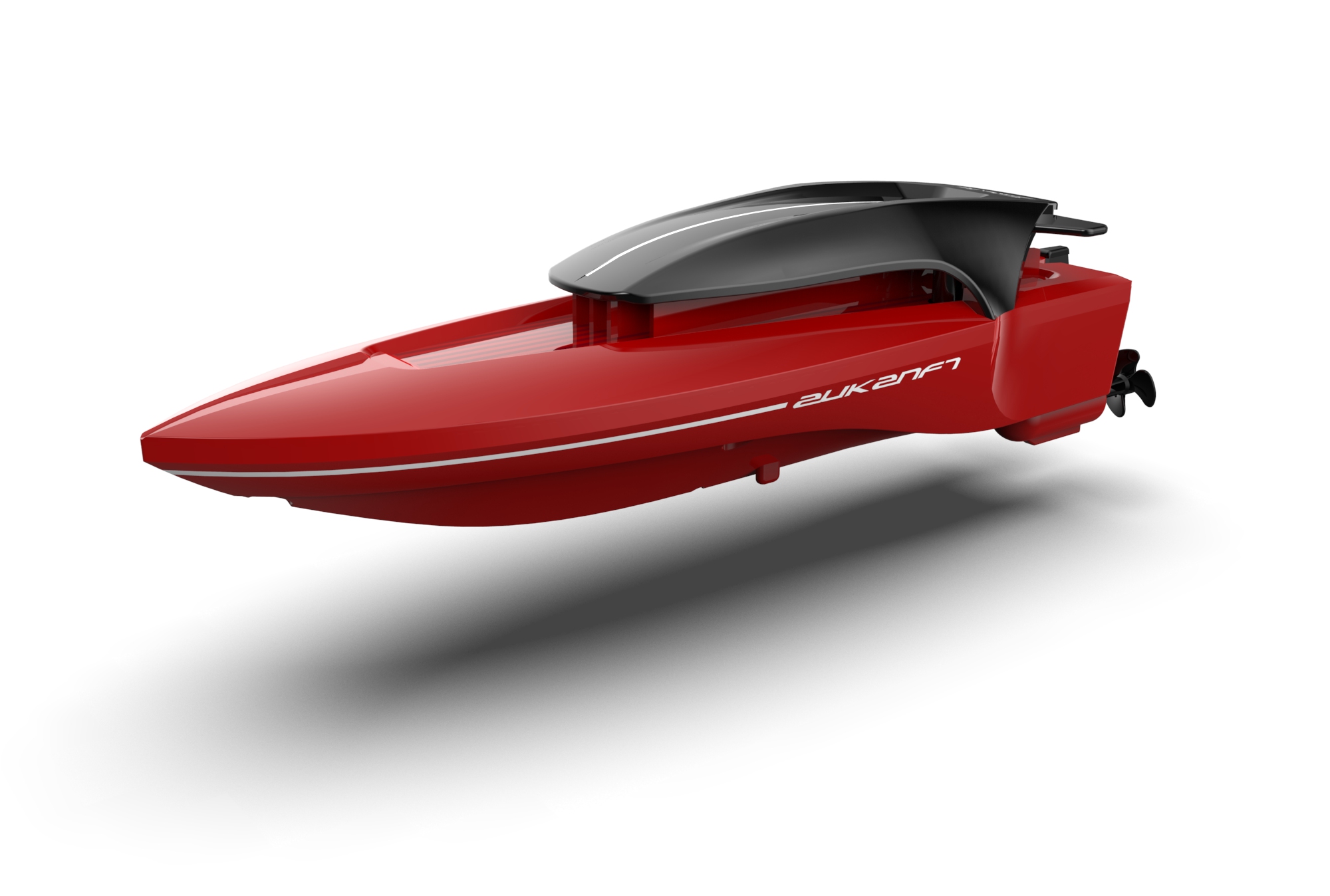 2.4G Mini remote control boat -Red - 副本